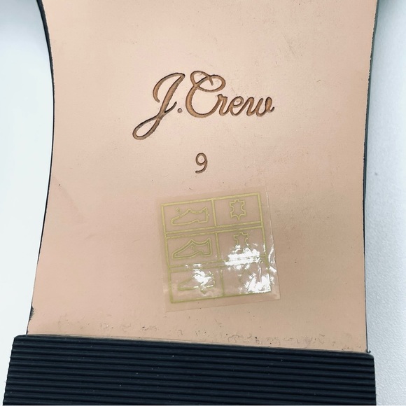 NWOT J Crew Knotted Slide Sandal Black 9 - Picture 8 of 10